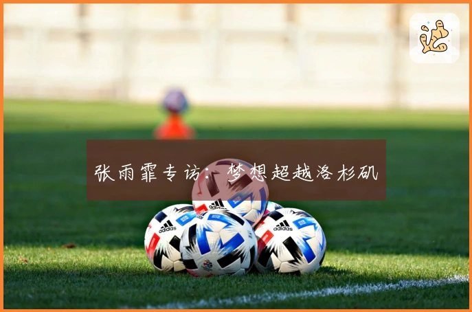 张雨霏专访：梦想超越洛杉矶